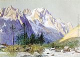 William Stanley Haseltine Wetterhorn from Grindelwald, Switzerland painting